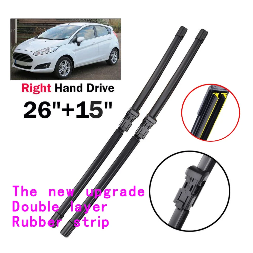 adohon Windshield Windscreen Wiper Blades For Ford Fiesta MK6/7 2008 - 2017 Front Window 2009 2010 2011 2012 2013 2014 2015 2016
adohon Windshield Windscreen Wiper Blades For Ford Fiesta MK6/7 2008 - 2017 Front Window 2009 2010 2011 2012 2013 2014 2015 2016