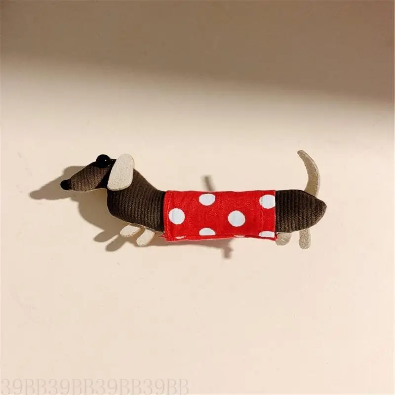 652F Stuffed Dachshund Hairclip for Girls Kids Hair Shaping Side Pin Hair Styling Tool Plush Hair Pin Lovely Hair Decoration
652F Stuffed Dachshund Hairclip for Girls Kids Hair Shaping Side Pin Hair Styling Tool Plush Hair Pin Lovely Hair Decoration