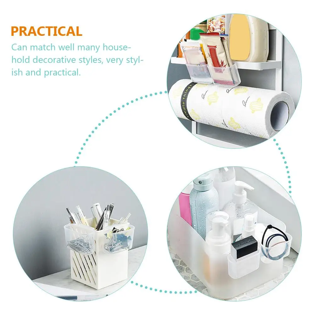 4pcs Fridge Side Door Boxes Sauce Bag Holders ganizer Bins Mini Accessories Kitchen Facilities Stylish Practical PP Material
4pcs Fridge Side Door Boxes Sauce Bag Holders ganizer Bins Mini Accessories Kitchen Facilities Stylish Practical PP Material