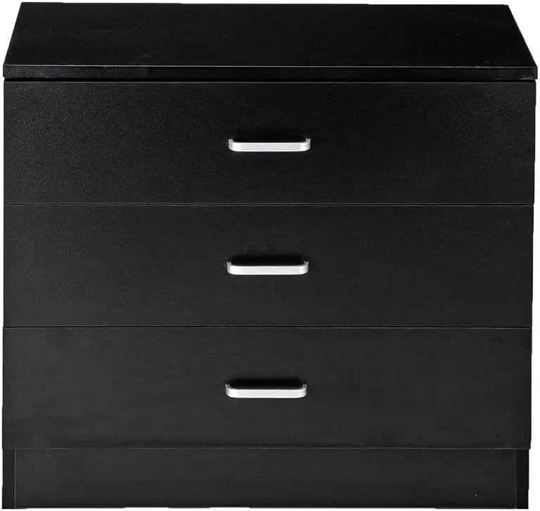 Black Wood 3 Drawer Dresser for Bedroom,Black 3 Drawers Dresser Chest Cabinet,Modern Chest of Drawers Drawer door knob
Black Wood 3 Drawer Dresser for Bedroom,Black 3 Drawers Dresser Chest Cabinet,Modern Chest of Drawers Drawer door knob