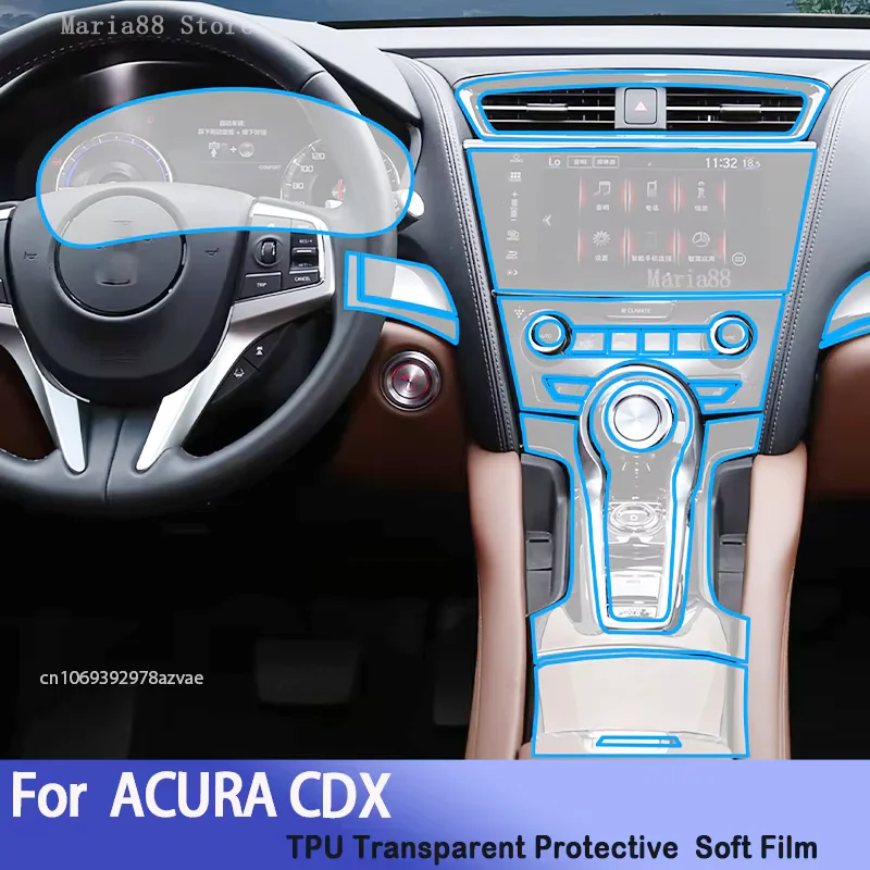 Для ACURA CDX 2022-2024 салон автомобиля, центральная консоль, прозрачная защитная пленка из ТПУ, ремонтная наклейка против царапин 
Для ACURA CDX 2022-2024 салон автомобиля, центральная консоль, прозрачная защитная пленка из ТПУ, ремонтная наклейка против царапин