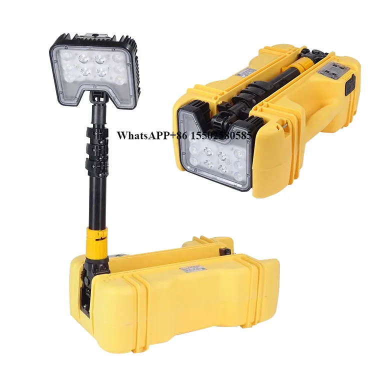 Portable Battery Powered Explosion-proof LED Mobile Lifting Emergency Light in Stock for Sale
Portable Battery Powered Explosion-proof LED Mobile Lifting Emergency Light in Stock for Sale