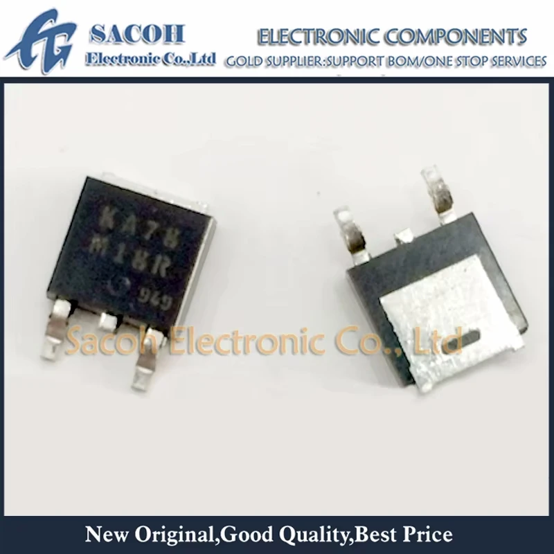 New Original 10Pcs KA78M18R 78M18 OR KA78M20R OR KA78M24R TO-252 3-Terminal 0.5A Positive Voltage Regulator
New Original 10Pcs KA78M18R 78M18 OR KA78M20R OR KA78M24R TO-252 3-Terminal 0.5A Positive Voltage Regulator