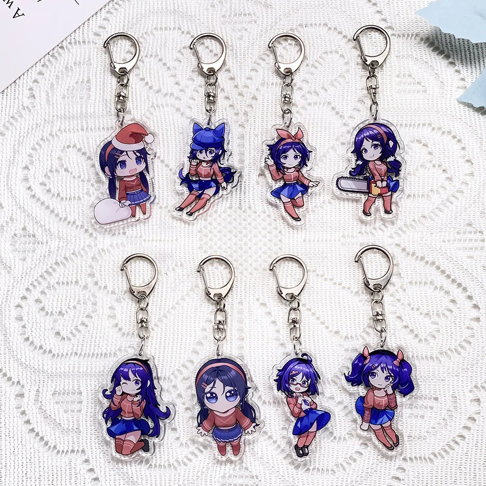 8Pcs Game Cartoon MiSide Mita Car Keychain Acrylic Keyrings Bag Charms Cute Backpack Pendant Funny Prop Decoration Friends Gift
8Pcs Game Cartoon MiSide Mita Car Keychain Acrylic Keyrings Bag Charms Cute Backpack Pendant Funny Prop Decoration Friends Gift