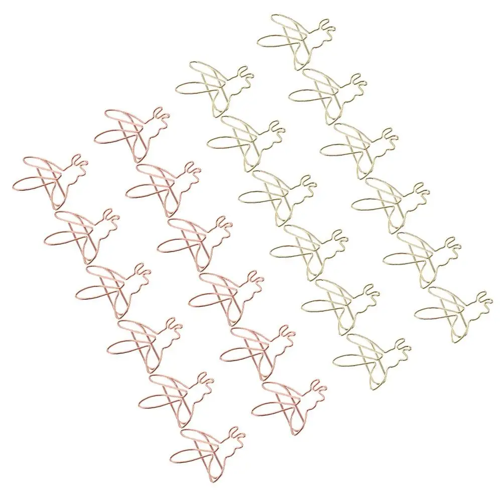 24pcs Paper Clips Zinc Alloy Small Metal Decorative Document Clips Office Supplies Cute Bee Shaped Clamps For
24pcs Paper Clips Zinc Alloy Small Metal Decorative Document Clips Office Supplies Cute Bee Shaped Clamps For