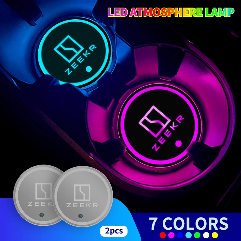 2 шт. светящийся автомобильный держатель для чашки с водой, USB-зарядка, светодиодный атмосферный светильник для Zeekr 001 ZEEKR X 2023 2024 2025
2 шт. светящийся автомобильный держатель для чашки с водой, USB-зарядка, светодиодный атмосферный светильник для Zeekr 001 ZEEKR X 2023 2024 2025