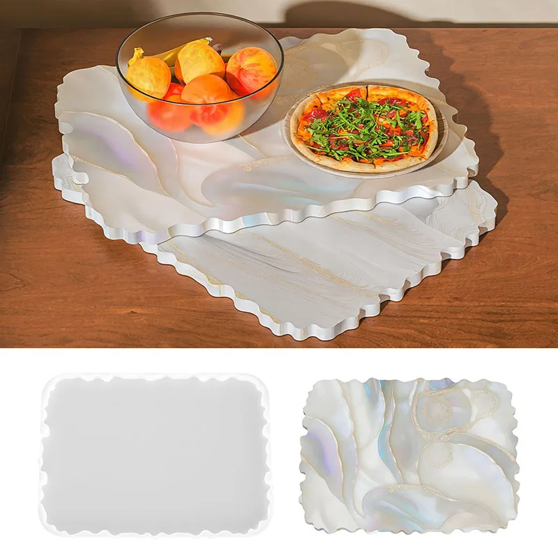 DIY Lace Tray Silicone Mold Resin Crafts Ornament Making Tools for Plate Tea Tray Home Decor Epoxy Mould
DIY Lace Tray Silicone Mold Resin Crafts Ornament Making Tools for Plate Tea Tray Home Decor Epoxy Mould