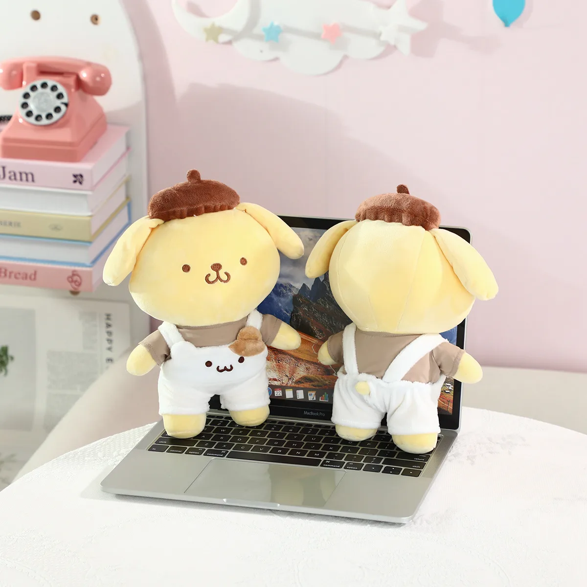 Sanrio Overall Pom Pom Purin плюшевая кукла Cinnamoroll My Melody Kuromi игрушка мягкий кавайный подарок для детей
Sanrio Overall Pom Pom Purin плюшевая кукла Cinnamoroll My Melody Kuromi игрушка мягкий кавайный подарок для детей