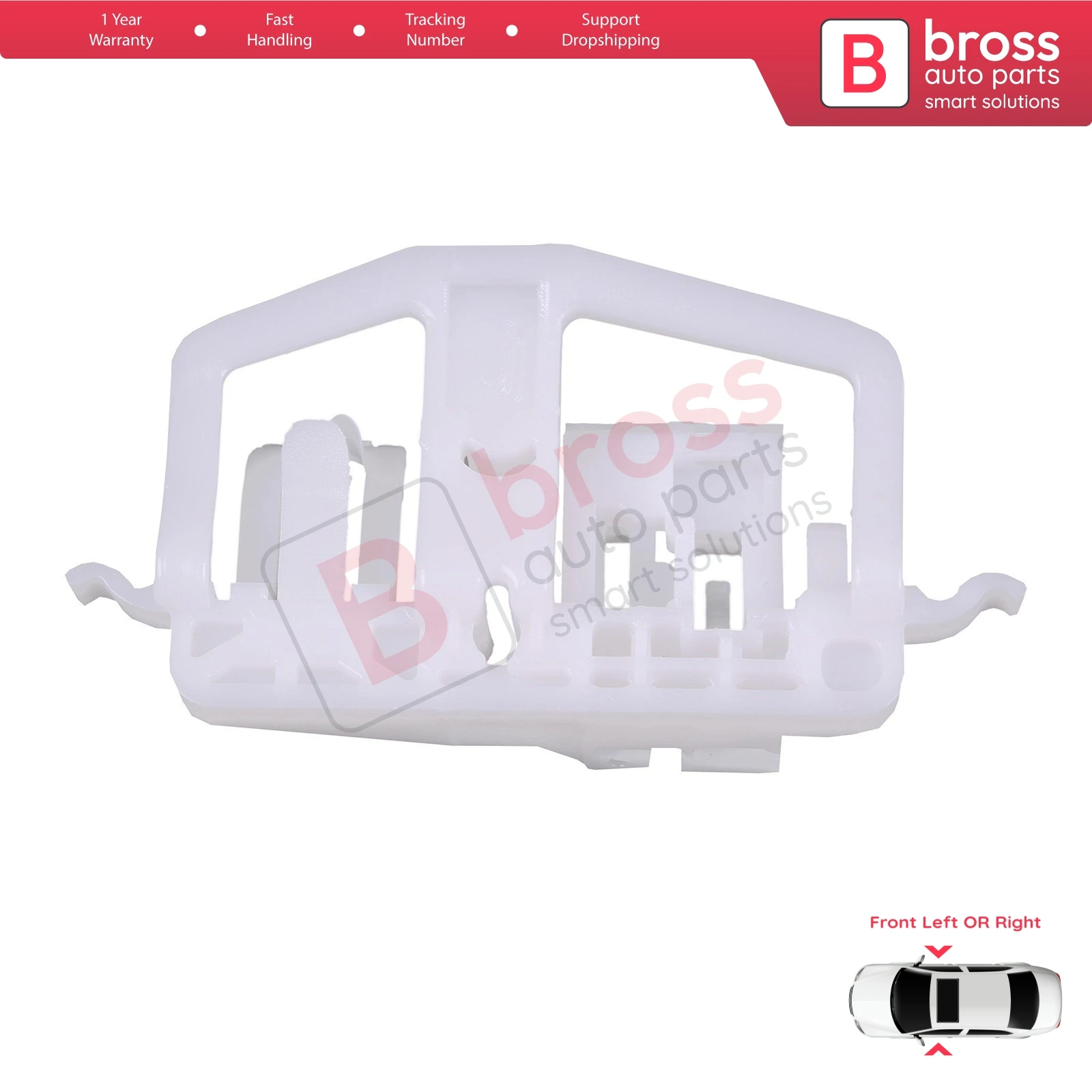 BWR160 Power Window Regulator Clips A Left or Right for Ford Fiesta 5 JD JH WS BE256 2002–2008 2/3 Door HB Coupe Van 2S51B23200
BWR160 Power Window Regulator Clips A Left or Right for Ford Fiesta 5 JD JH WS BE256 2002–2008 2/3 Door HB Coupe Van 2S51B23200