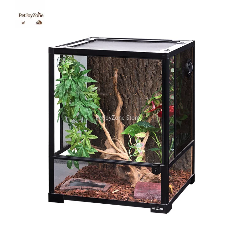 PetJoyZone RK0110NS Terrarium Tank RK Series Full View Eco-Friendly Breeding Assemble Mini Reptile Amphibious Glass Living
PetJoyZone RK0110NS Terrarium Tank RK Series Full View Eco-Friendly Breeding Assemble Mini Reptile Amphibious Glass Living