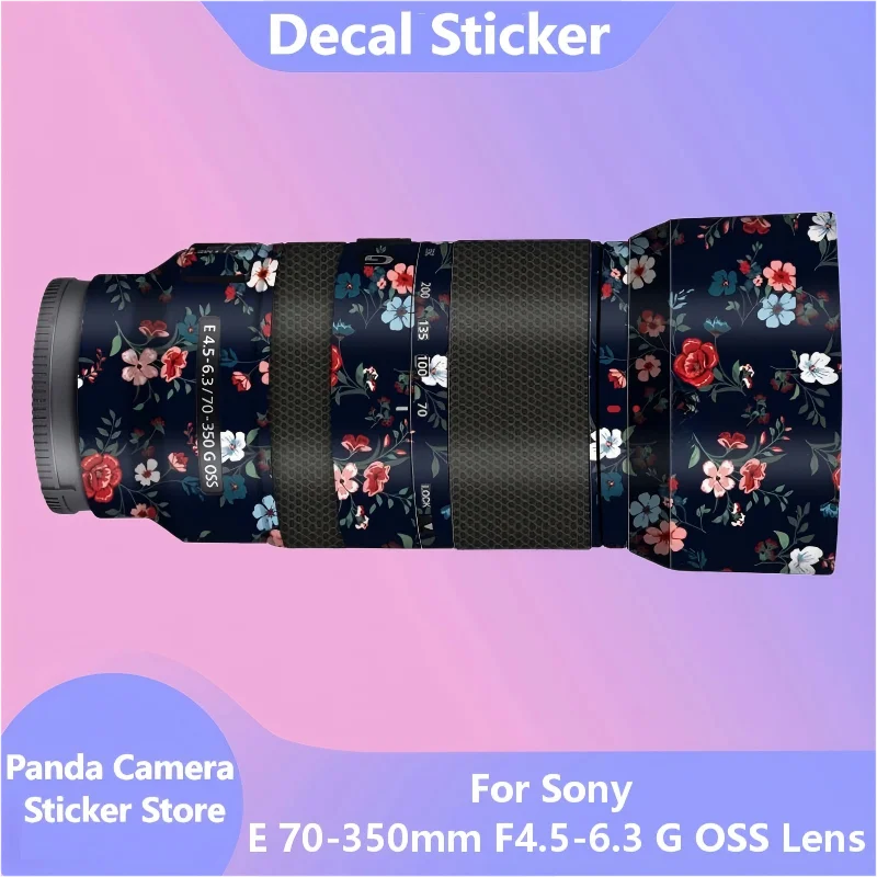 Наклейка на объектив Sony E 70-350mm F4.5-6.3 G OSS (SEL70350G) с защитным покрытием от царапин, защитная пленка для корпуса, декоративная наклейка-скин
Наклейка на объектив Sony E 70-350mm F4.5-6.3 G OSS (SEL70350G) с защитным покрытием от царапин, защитная пленка для корпуса, декоративная наклейка-скин