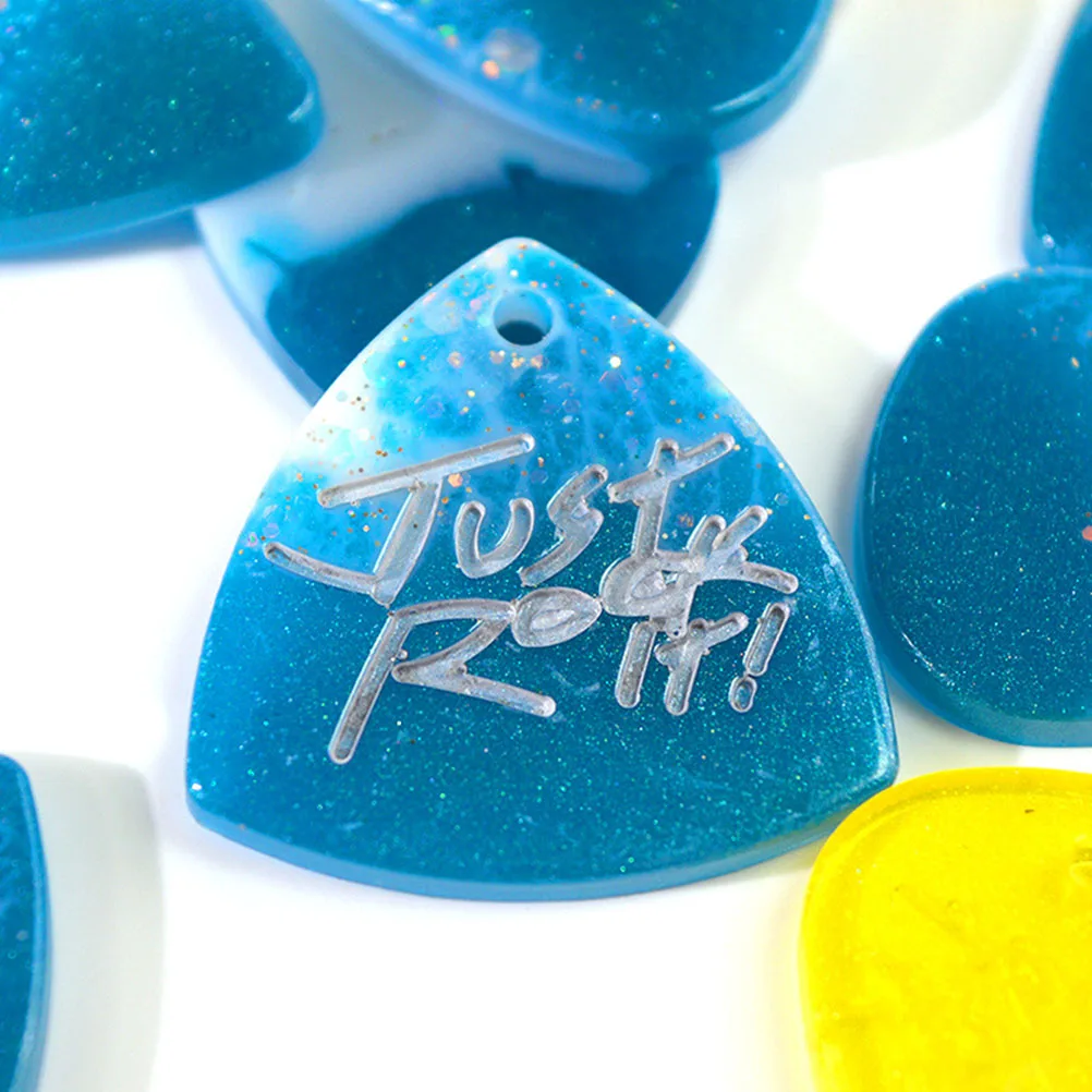 3pcs Guitar Pick Mold Silicone Acoustic Picks Miniature Non stick Pendant Casting Epoxy Reusable Jewelry Accessories Making
3pcs Guitar Pick Mold Silicone Acoustic Picks Miniature Non stick Pendant Casting Epoxy Reusable Jewelry Accessories Making