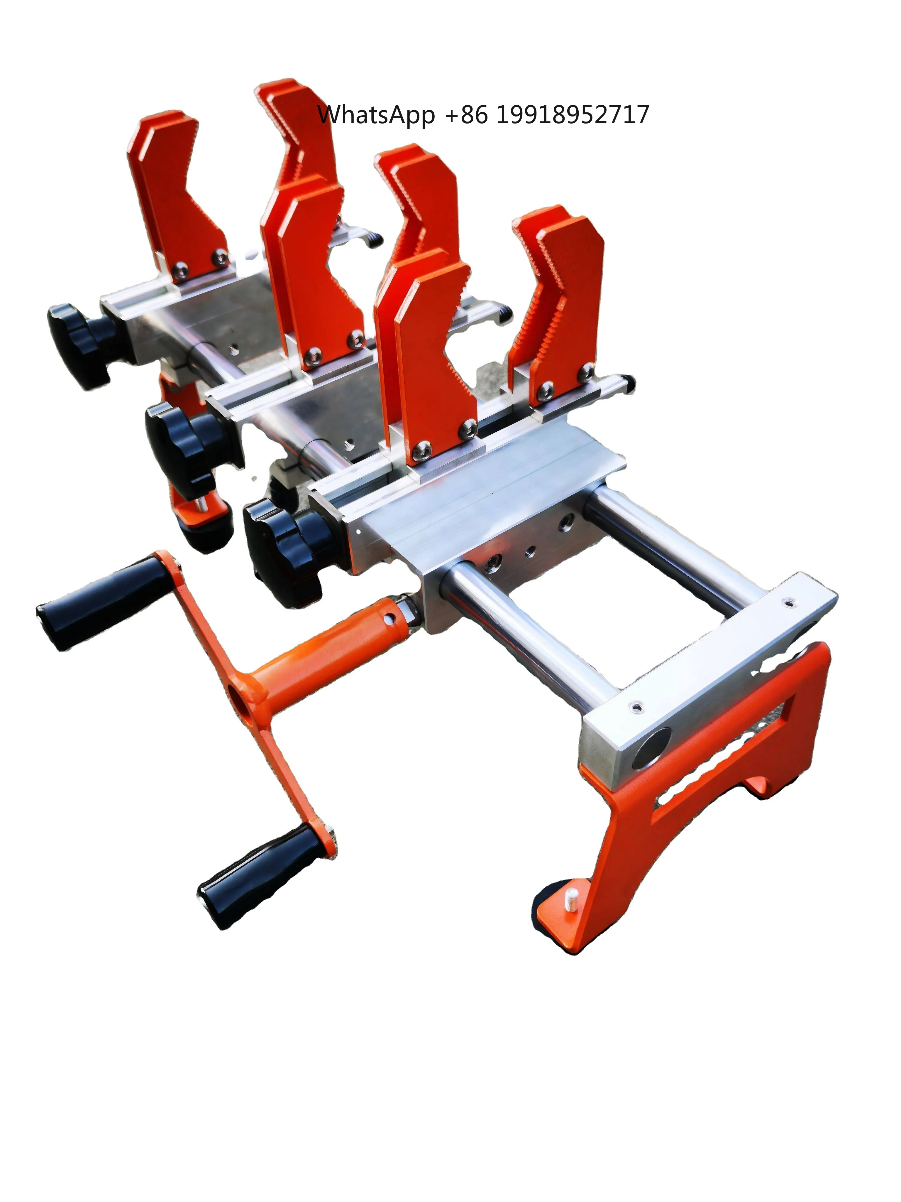 Hot Melt Welding Socket Portable Rack PPR/PE Pipe Large Diameter Three-Jaw/Four-Jaw Chain Socket Welding Bracket 32-90
Hot Melt Welding Socket Portable Rack PPR/PE Pipe Large Diameter Three-Jaw/Four-Jaw Chain Socket Welding Bracket 32-90