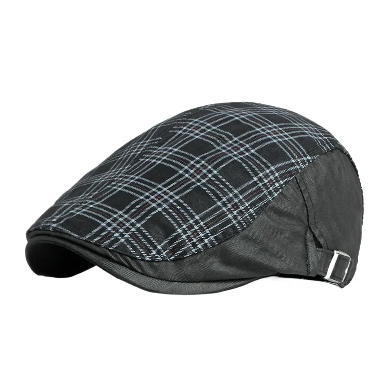 Washed Cotton Hat Men's Spring And Summer Outdoor Leisure Cap Advance Hats British Plaid Beret Women's Plus Size Thin
Washed Cotton Hat Men's Spring And Summer Outdoor Leisure Cap Advance Hats British Plaid Beret Women's Plus Size Thin