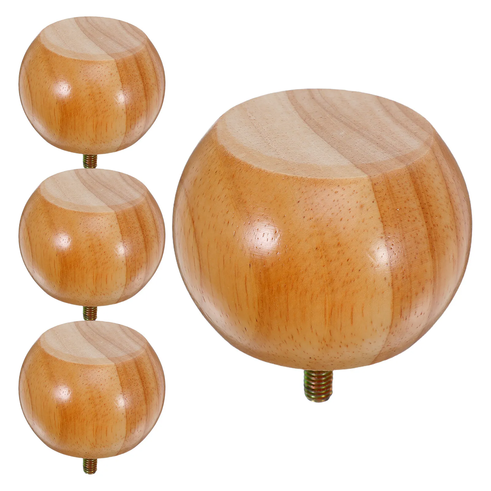 4Pcs Wood Round Furniture Legs Unfinished Replacement Sofa Table Chair Cabinet Legs Riser Bun Feet Heavy Duty Furniture Support
4Pcs Wood Round Furniture Legs Unfinished Replacement Sofa Table Chair Cabinet Legs Riser Bun Feet Heavy Duty Furniture Support