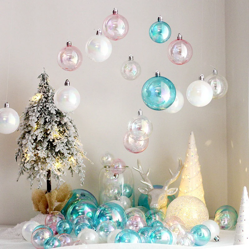 Halloween Christmas Iridescent Ornaments Balls/ Clear Iridescent Ornaments PET Colorful Transparent Ball Home Room Decoration
Halloween Christmas Iridescent Ornaments Balls/ Clear Iridescent Ornaments PET Colorful Transparent Ball Home Room Decoration