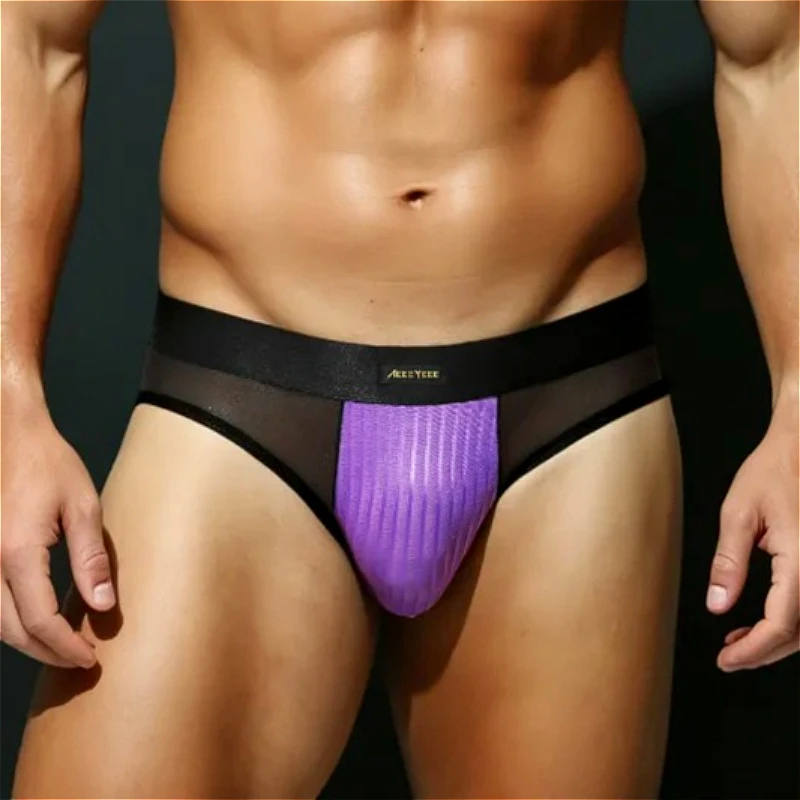 Summer Sexy Briefs Mens Underwear U Pouch Transparent Mesh Men Panties Low-waist Breathable Man Underpants Thin Трусы Мужские
Summer Sexy Briefs Mens Underwear U Pouch Transparent Mesh Men Panties Low-waist Breathable Man Underpants Thin Трусы Мужские