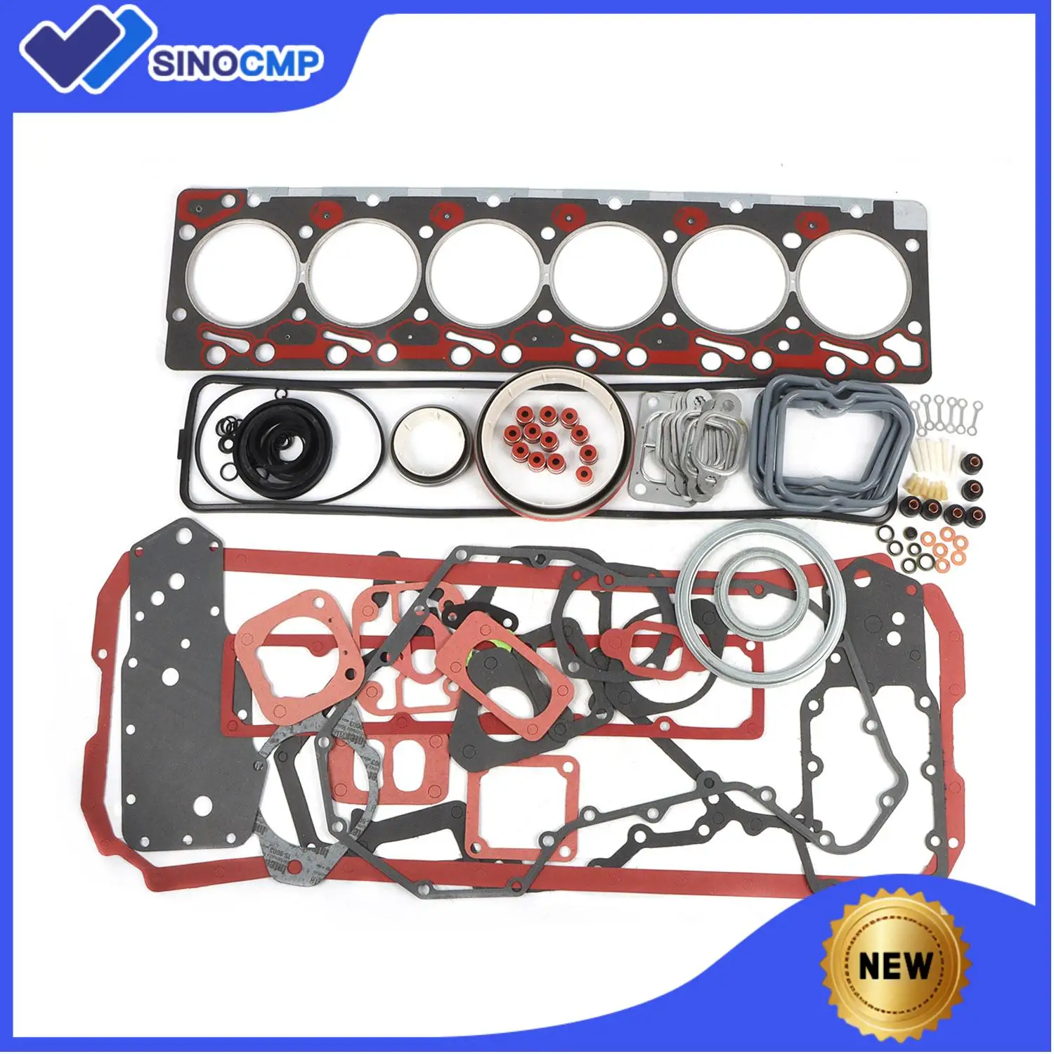 12V Engine Overhaul Cylinder Gasket Kit Fit for 1989-1998 Dodge Ram Pickup Cummins 5.9L 6B 6BT 6BTA 6B5.9 6BT5.9 S6D102 Engine
12V Engine Overhaul Cylinder Gasket Kit Fit for 1989-1998 Dodge Ram Pickup Cummins 5.9L 6B 6BT 6BTA 6B5.9 6BT5.9 S6D102 Engine