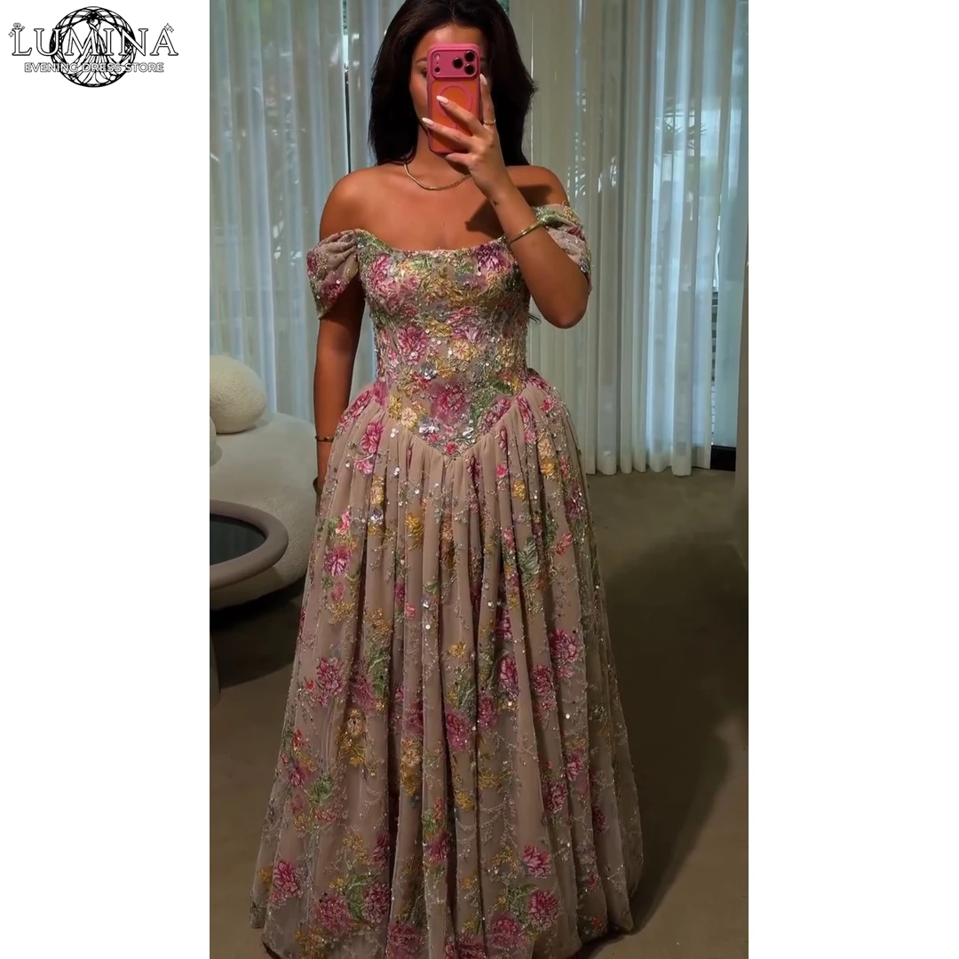 Lumina Line A Prom Dresses 2026 Luxury Prom Embroidery Elegant Dresses for Woman Party Wedding Customized Flowers Shining Dress
Lumina Line A Prom Dresses 2026 Luxury Prom Embroidery Elegant Dresses for Woman Party Wedding Customized Flowers Shining Dress