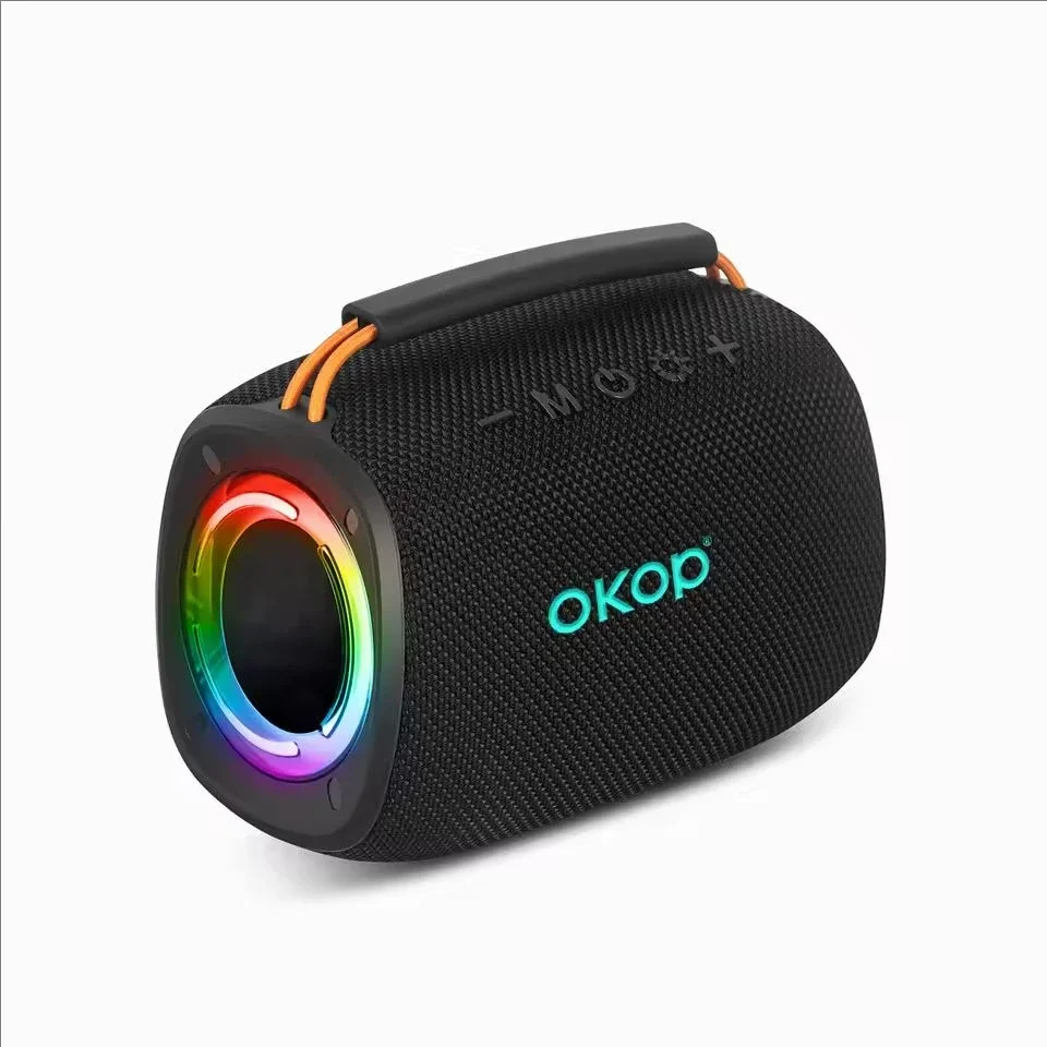 OKOP Mini Wireless Bluetooth Speaker Outdoor IPX6 Waterproof High Quality Heavy Bass Cannon Home Portable RGB Lighting Caixa de
OKOP Mini Wireless Bluetooth Speaker Outdoor IPX6 Waterproof High Quality Heavy Bass Cannon Home Portable RGB Lighting Caixa de