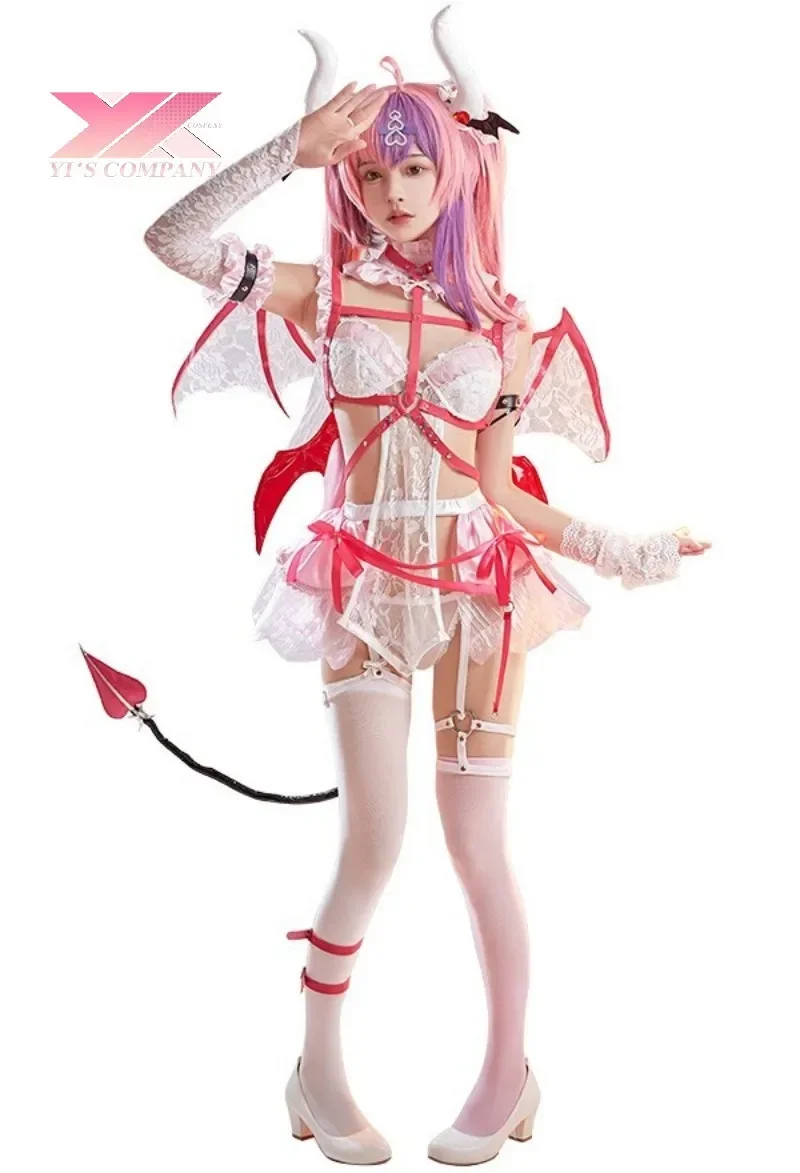 Vtuber VShojo Ironmouse Cosplay Costume Ironmouse Little Devil Sexy Bikini Halloween Costumes
Vtuber VShojo Ironmouse Cosplay Costume Ironmouse Little Devil Sexy Bikini Halloween Costumes