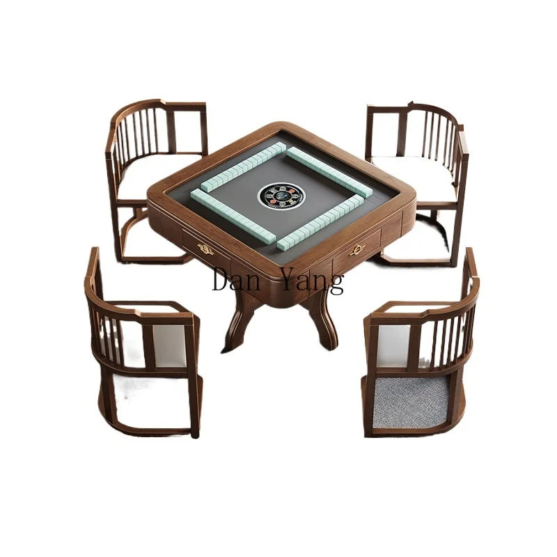 YJ solid wood household mahjong machine dining table dual-purpose all-in-one machine dual-purpose multi-function
YJ solid wood household mahjong machine dining table dual-purpose all-in-one machine dual-purpose multi-function