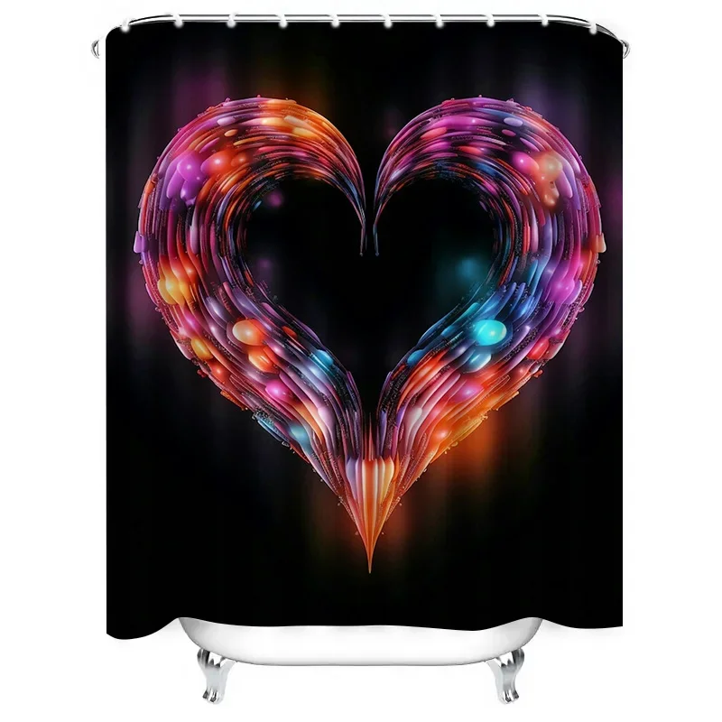 Vibrant Cosmic Heart Shower Curtain - Waterproof, Mildew-Resistant, Machine Washable for Modern Bathroom DecorXT6@!
Vibrant Cosmic Heart Shower Curtain - Waterproof, Mildew-Resistant, Machine Washable for Modern Bathroom DecorXT6@!