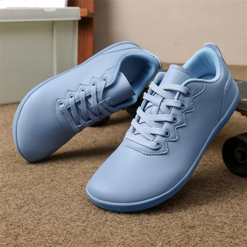 Spring Couples' Wide Toe Barefoot Shoes Lightweight Soft Soled Outdoor Sports Hiking Shoes Low Cut Lace Up Casual Sneakers
Spring Couples' Wide Toe Barefoot Shoes Lightweight Soft Soled Outdoor Sports Hiking Shoes Low Cut Lace Up Casual Sneakers