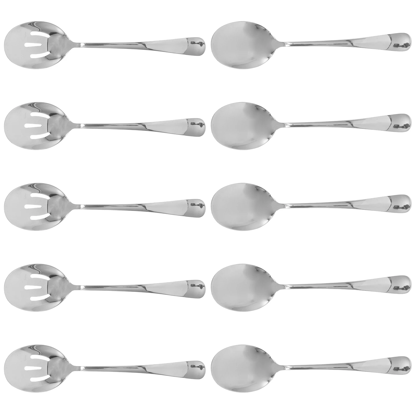 1 set Stainless Steel Buffet Serving Spoon: Thickened Long Handle Slotted Spoon For Catering Home Use Soup Stew Food
1 set Stainless Steel Buffet Serving Spoon: Thickened Long Handle Slotted Spoon For Catering Home Use Soup Stew Food