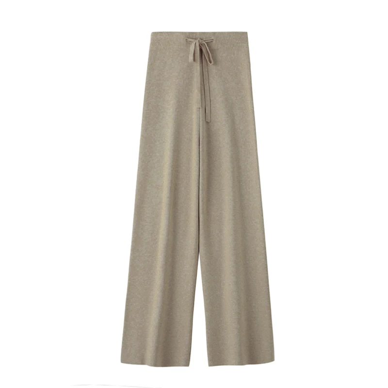 Drawstring Pants Women Autumn and Winter 2023 Casual Loose Wide Leg Pants Vintage High Waisted Pplane Knitted Straight Trousers
Drawstring Pants Women Autumn and Winter 2023 Casual Loose Wide Leg Pants Vintage High Waisted Pplane Knitted Straight Trousers