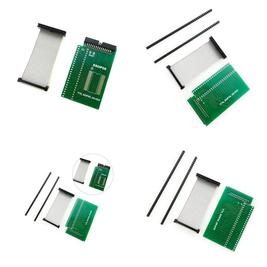 R53C Adapter Socket Chip Programming Adapter Socket 0.8mm Pitches for Comprehensive Chip Programming Solution