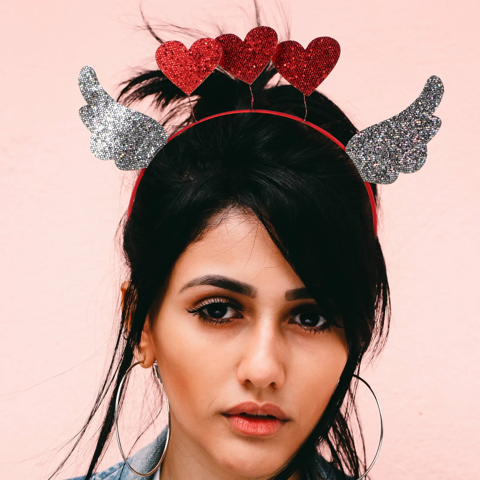 2pcs Heart Shaped Headb s Pink Red Love Wing Hair Hoops Valentine Accessories Wedding Bridesmaid Party Stylish Comfortable
2pcs Heart Shaped Headb s Pink Red Love Wing Hair Hoops Valentine Accessories Wedding Bridesmaid Party Stylish Comfortable