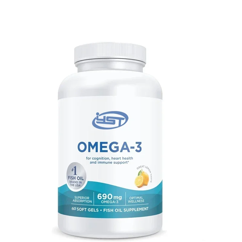 Omega-3 Soft Capsules - Omega-3 Essential Fatty Acids, Lemon Flavor, 03760, 180 Count
Omega-3 Soft Capsules - Omega-3 Essential Fatty Acids, Lemon Flavor, 03760, 180 Count