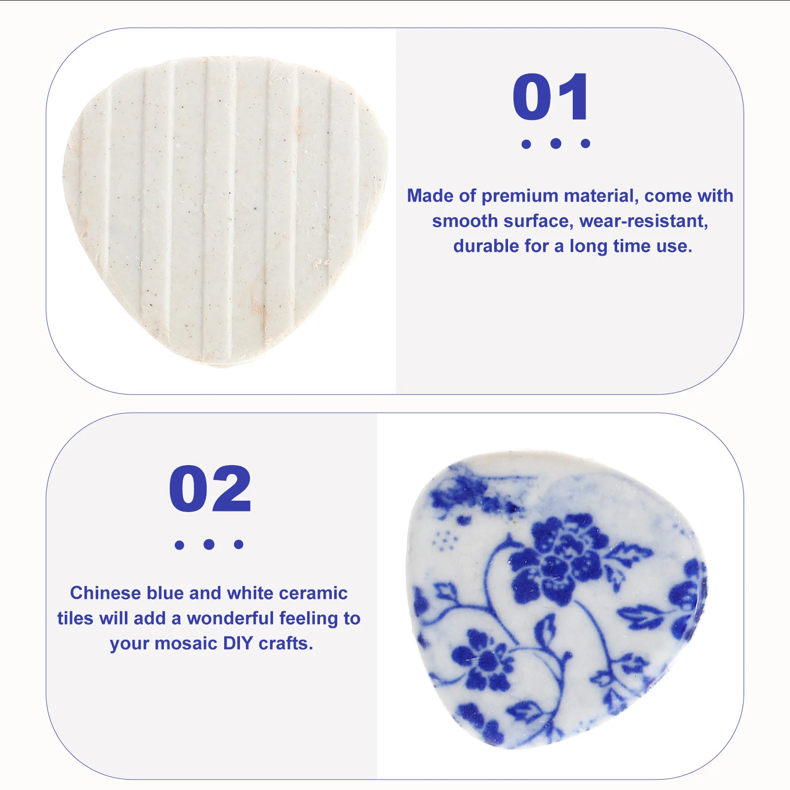 Набор керамической мозаичной плитки (1 упаковка): сине-белый фарфор, элементы для рукоделия, декор для дома, кухни, ванной, настенное искусство в ретро-стиле
Набор керамической мозаичной плитки (1 упаковка): сине-белый фарфор, элементы для рукоделия, декор для дома, кухни, ванной, настенное искусство в ретро-стиле