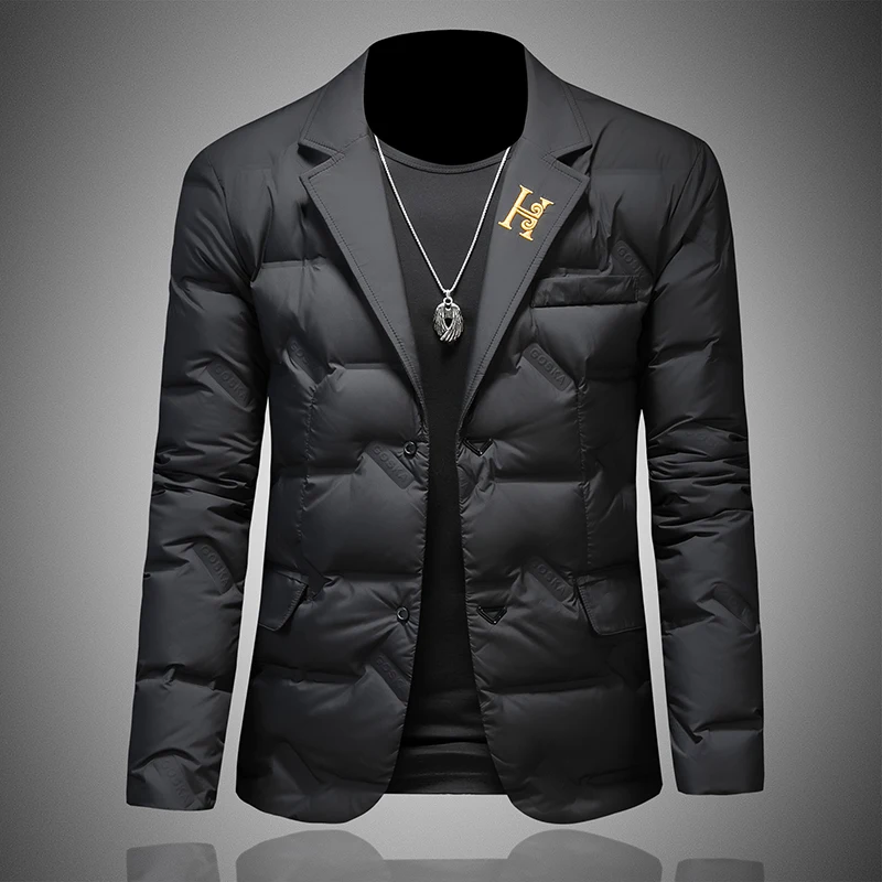 Top Grade Man Down Jacket 2025 Winter Men Business Casual Classic Suit Collar 90% white Duck Down Coat Keep Warm parkas
Top Grade Man Down Jacket 2025 Winter Men Business Casual Classic Suit Collar 90% white Duck Down Coat Keep Warm parkas