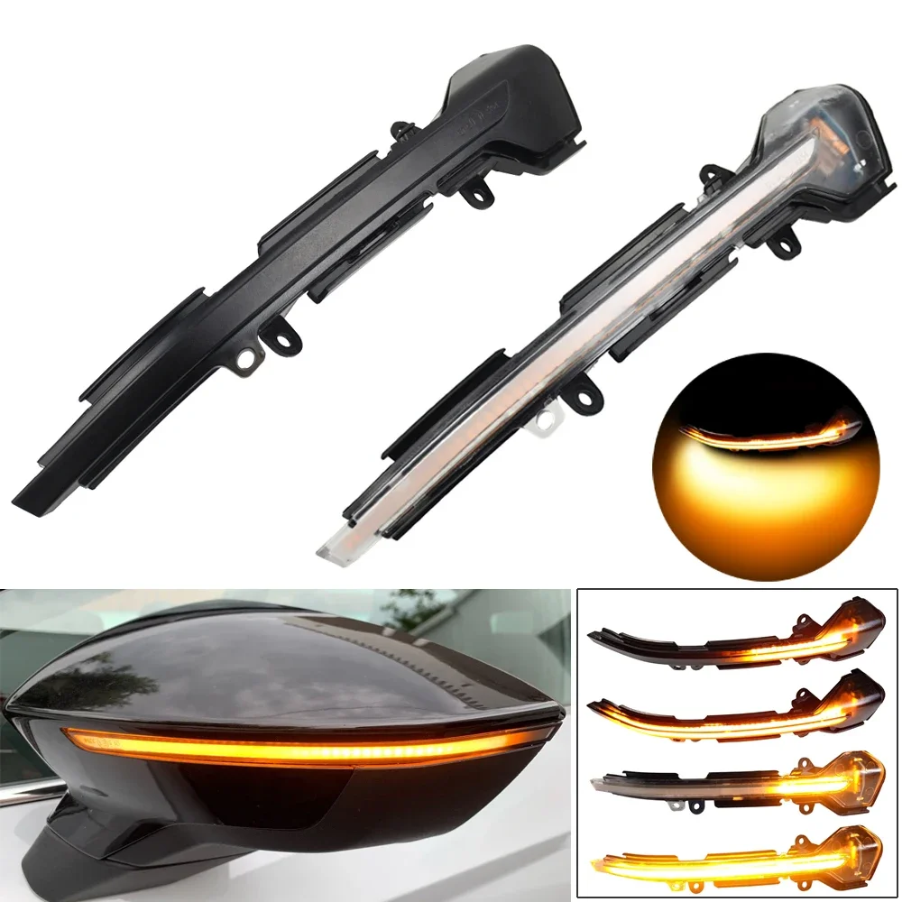 New Dynamic Turn Signal Light Side Mirror Indicator Blinker Lamp For SEAT Leon III 5F Arona KJ7 Ibiza 6F
New Dynamic Turn Signal Light Side Mirror Indicator Blinker Lamp For SEAT Leon III 5F Arona KJ7 Ibiza 6F