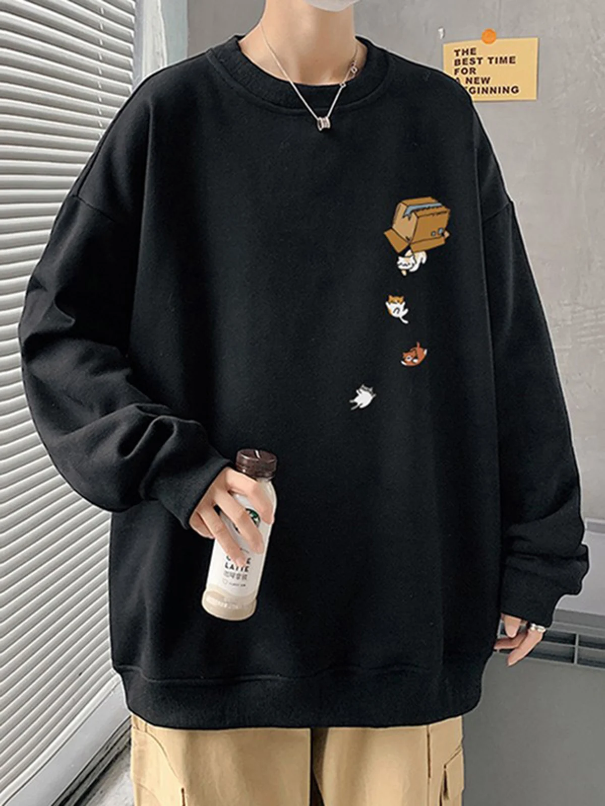 Spring Autumn Winter Men's round Ne Long Sve Sweatirt Youthful Sle Base Layer T-irt Comfortable Fit Faionable Print
Spring Autumn Winter Men's round Ne Long Sve Sweatirt Youthful Sle Base Layer T-irt Comfortable Fit Faionable Print