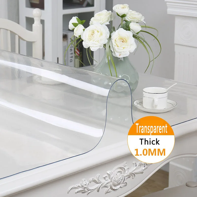 Waterproof pvc tablecloth transparent tablecloth kitchen table mat oil pattern soft glass cloth tablecloth 1.0m
Waterproof pvc tablecloth transparent tablecloth kitchen table mat oil pattern soft glass cloth tablecloth 1.0m