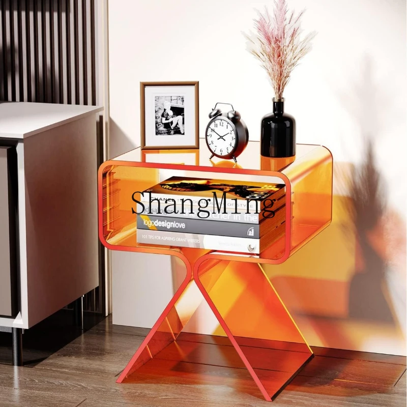 FG acrylic bedside table side table modern design transparent home decoration living room display side table
FG acrylic bedside table side table modern design transparent home decoration living room display side table