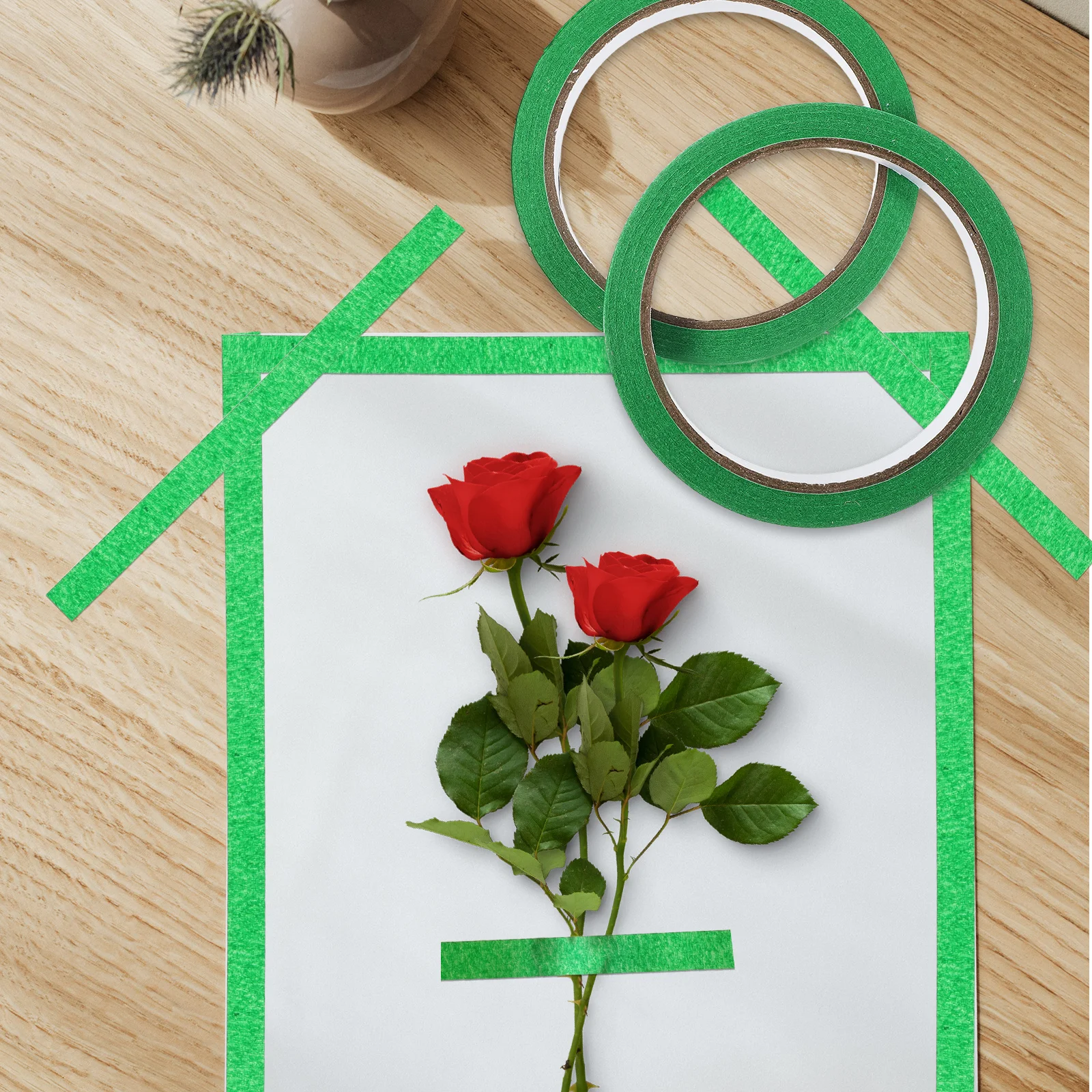 5 Rolls Masking Tape for Painting Crafts Decorative Paper Tapes Crepe Adhesive Rolls Easy Remove Versatile Applications Diy 
5 Rolls Masking Tape for Painting Crafts Decorative Paper Tapes Crepe Adhesive Rolls Easy Remove Versatile Applications Diy