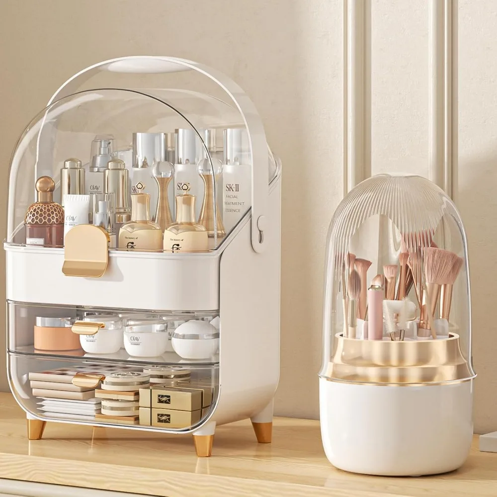 Storage Box Cosmetic Display Cases, Teen Girl Gifts Trendy Stuff up for Vanity, Makeup Organizers
Storage Box Cosmetic Display Cases, Teen Girl Gifts Trendy Stuff up for Vanity, Makeup Organizers