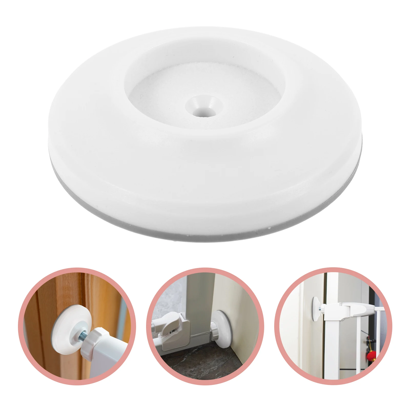 Pet Isolation Safety Gate Wall Protector White Plastic Guards for Baby Wall Bumpers Guard Pets New Square Stair Door
Pet Isolation Safety Gate Wall Protector White Plastic Guards for Baby Wall Bumpers Guard Pets New Square Stair Door