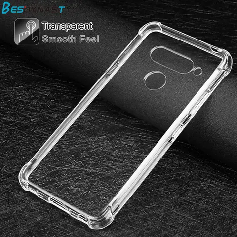 Luxury Air Cushion Shockproof Case LG G8S G8 G7 Fit V50 V40 V30 Thinq Q60 G6 Airbag TPU Cover LG G7 G8S