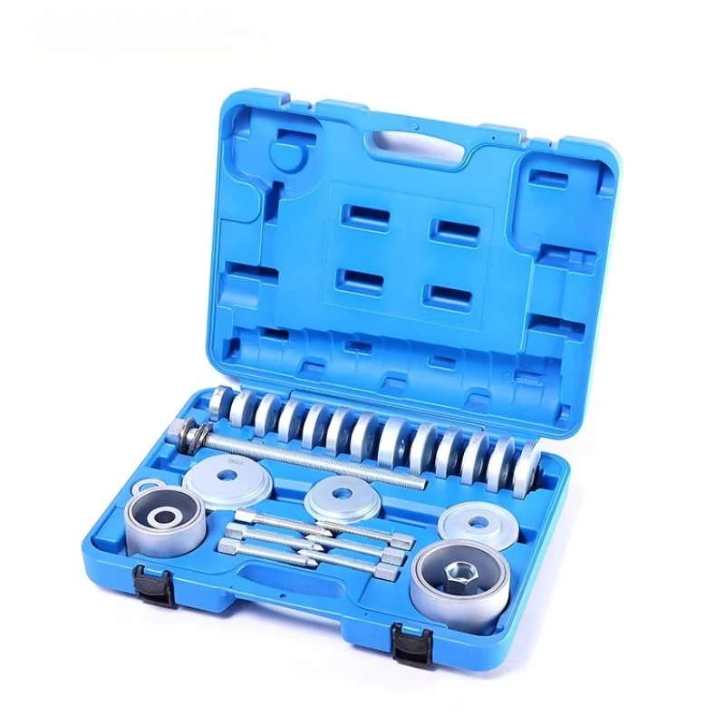 Набор инструментов для разборки подшипников переднего колеса автомобиля, набор инструментов для ремонта автомобилей
Набор инструментов для разборки подшипников переднего колеса автомобиля, набор инструментов для ремонта автомобилей