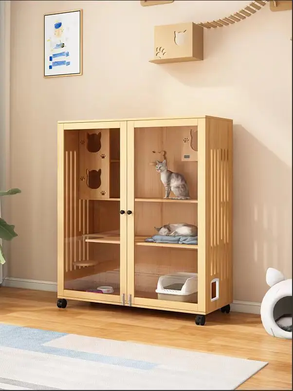 Factory Direct 2026 Top RatedCat villa solid wood house household luxury large space waterproof indoor
Factory Direct 2026 Top RatedCat villa solid wood house household luxury large space waterproof indoor