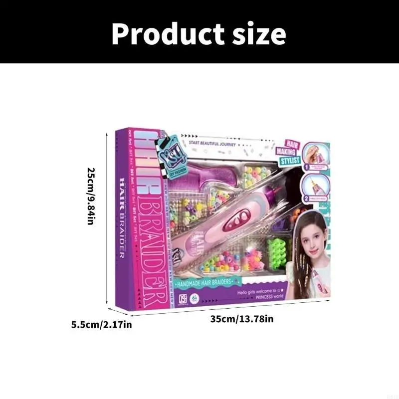 581F Popular Hair Braiding Kits Hair Styling Machine Princess Hairstyle Making Tool for Women Girl Quick Hair Braider
581F Popular Hair Braiding Kits Hair Styling Machine Princess Hairstyle Making Tool for Women Girl Quick Hair Braider