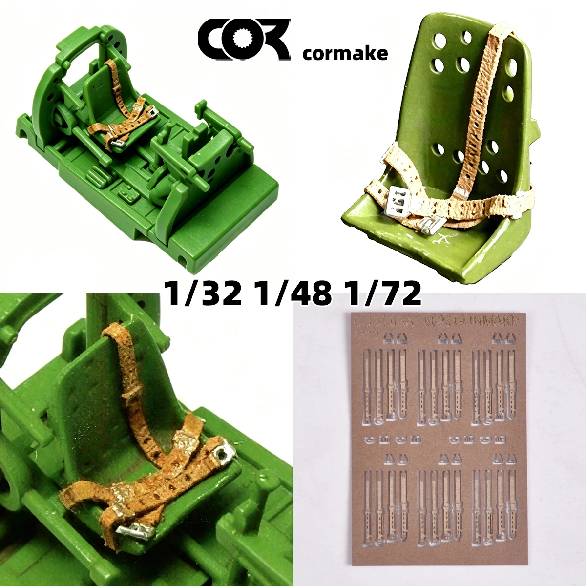 1/32 1/48 1/72 Scale Model Kit Conversion Parts Diorama Building Japanese Aircraft Pilot Standard Seat Belt Accessory
1/32 1/48 1/72 Scale Model Kit Conversion Parts Diorama Building Japanese Aircraft Pilot Standard Seat Belt Accessory
