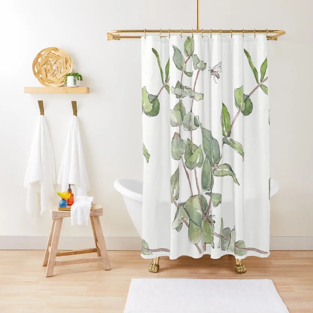 Gums and bees - Botanical illustration Shower Curtain Bathroom For Shower Shower Waterproof Curtain
Gums and bees - Botanical illustration Shower Curtain Bathroom For Shower Shower Waterproof Curtain