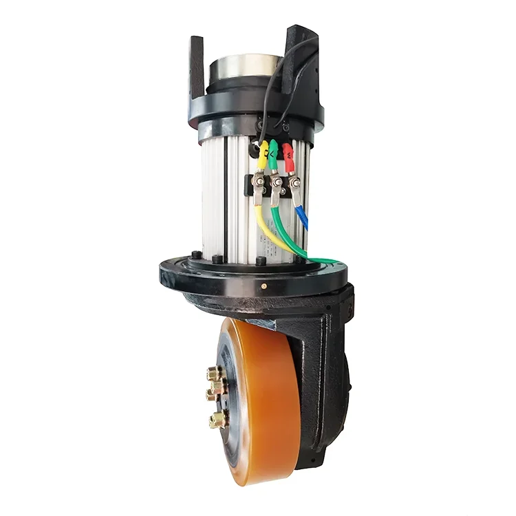 High Torque Vertical Drive Wheel 1.4m/s Drive Speed Drive Wheel With High Load For Automated Guided Vehicle
High Torque Vertical Drive Wheel 1.4m/s Drive Speed Drive Wheel With High Load For Automated Guided Vehicle