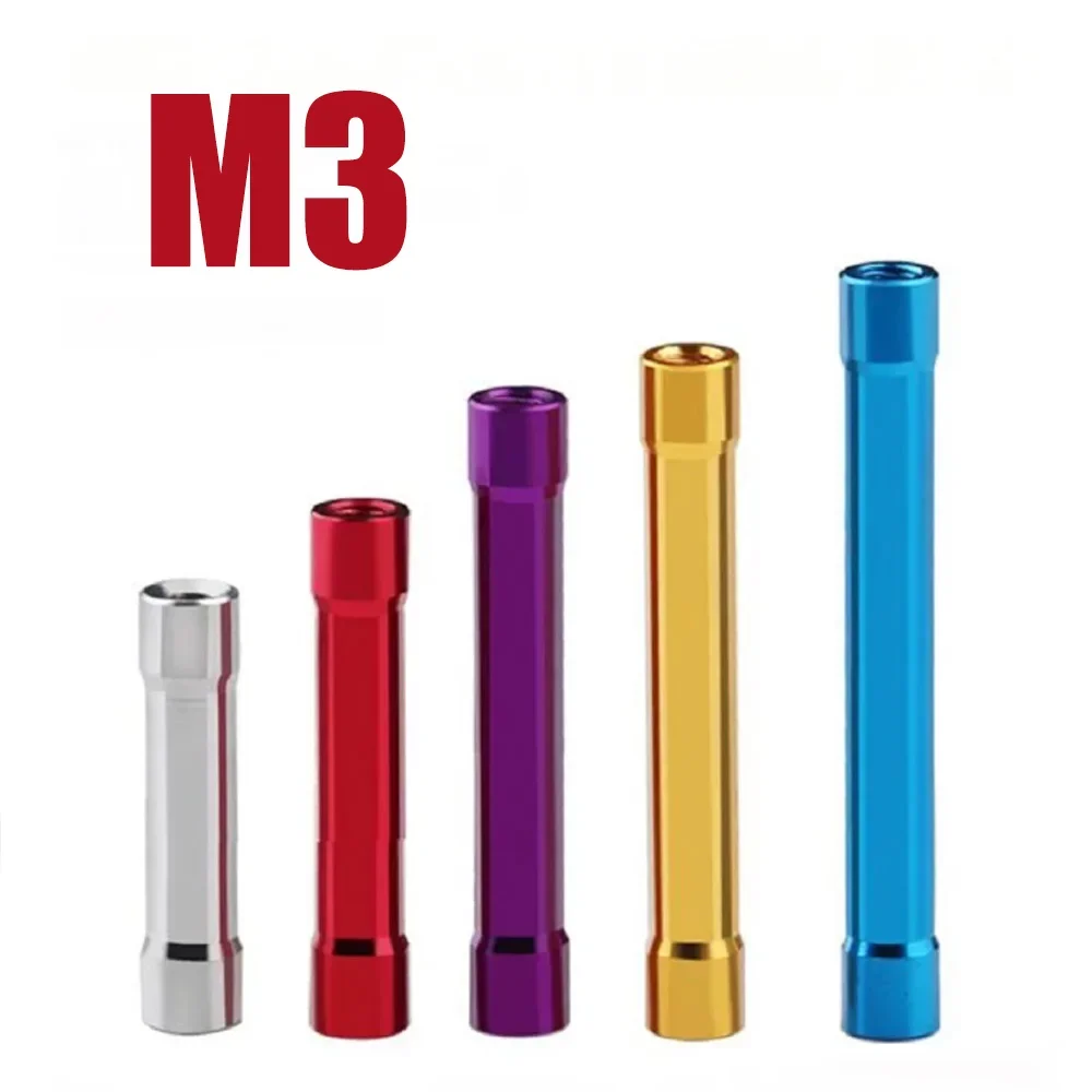 6061 Aluminum Double Round Head Column M3 Tie Rod Connector 10mm-45mm Ultra Light FPV Multirotor Frame Connecting Aluminum Tube
6061 Aluminum Double Round Head Column M3 Tie Rod Connector 10mm-45mm Ultra Light FPV Multirotor Frame Connecting Aluminum Tube